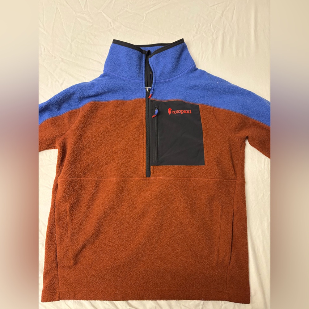 Cotopaxi Teca Fleece Half Zip Pullover Mens Fleece Colorblock